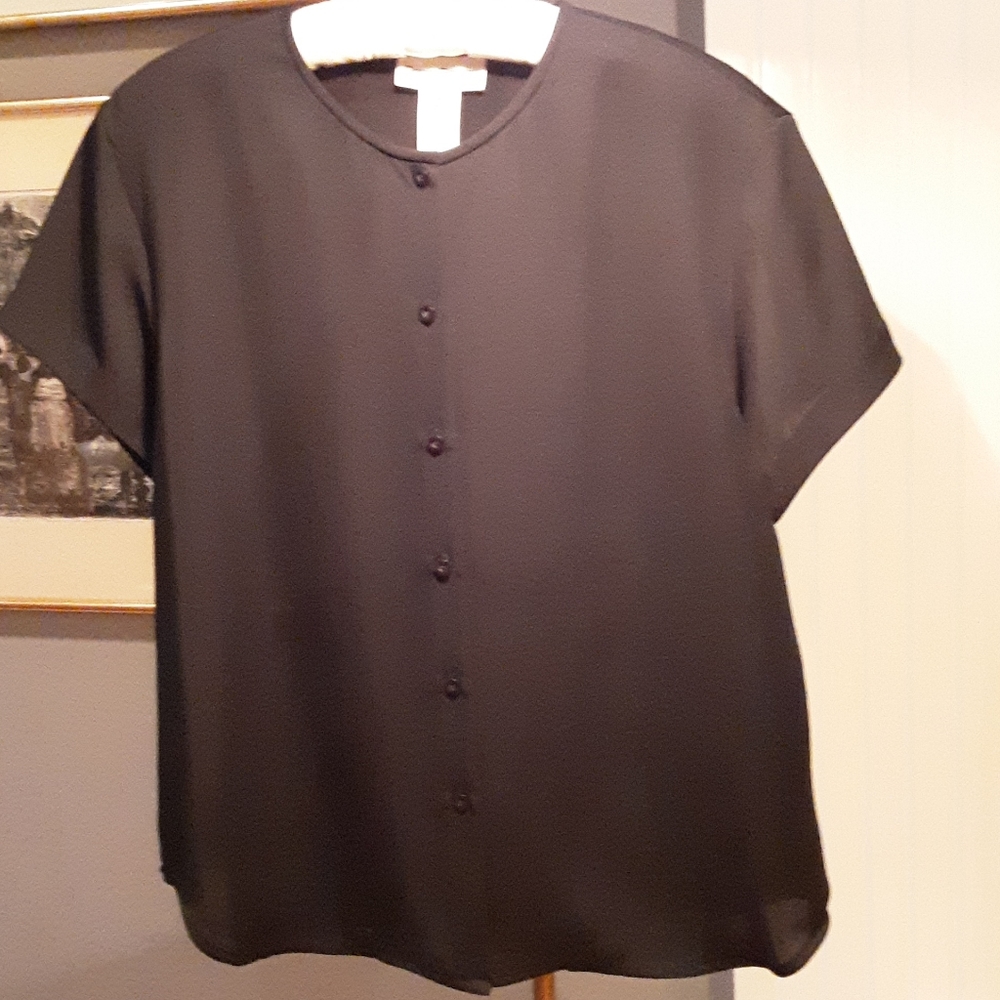 Rena rowan for Saville black blouse